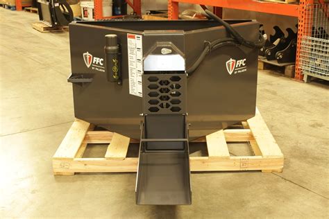 skid steer concrete bucket ebay|concrete pump skid steer attachment.